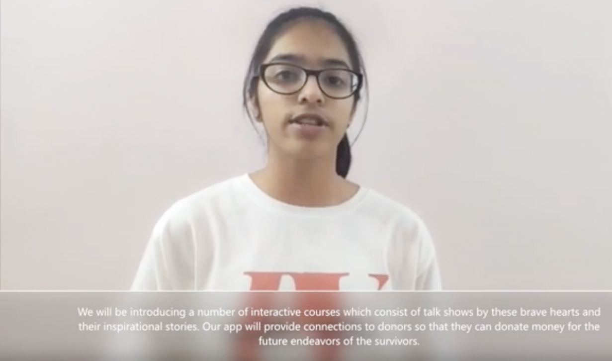 Apeksha Pitch Video Technovation 2020