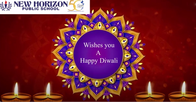 New Horizon Public School wishes you all a very Happy Diwali!!!